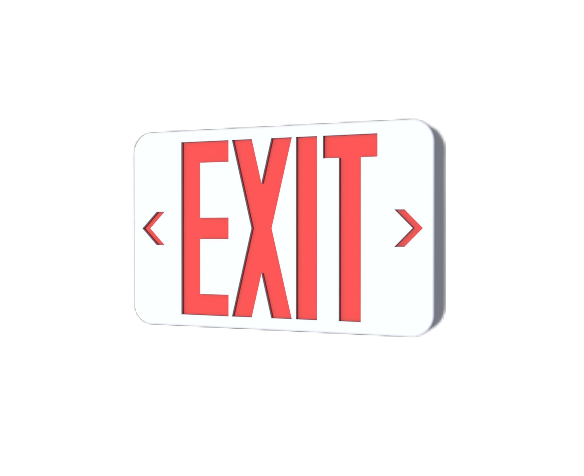 Spec data for exist sign