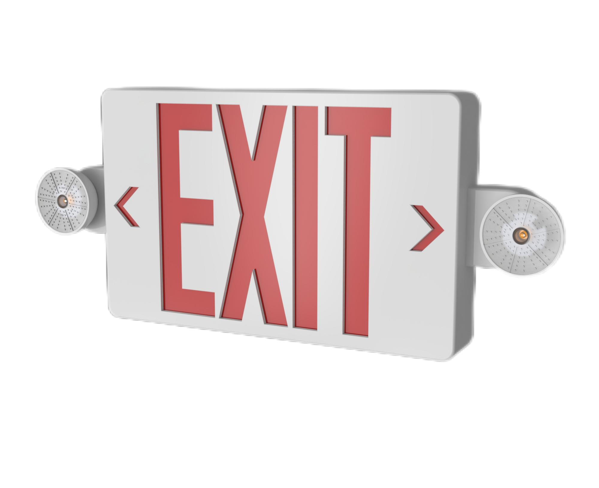 Exit Sign Combo Light